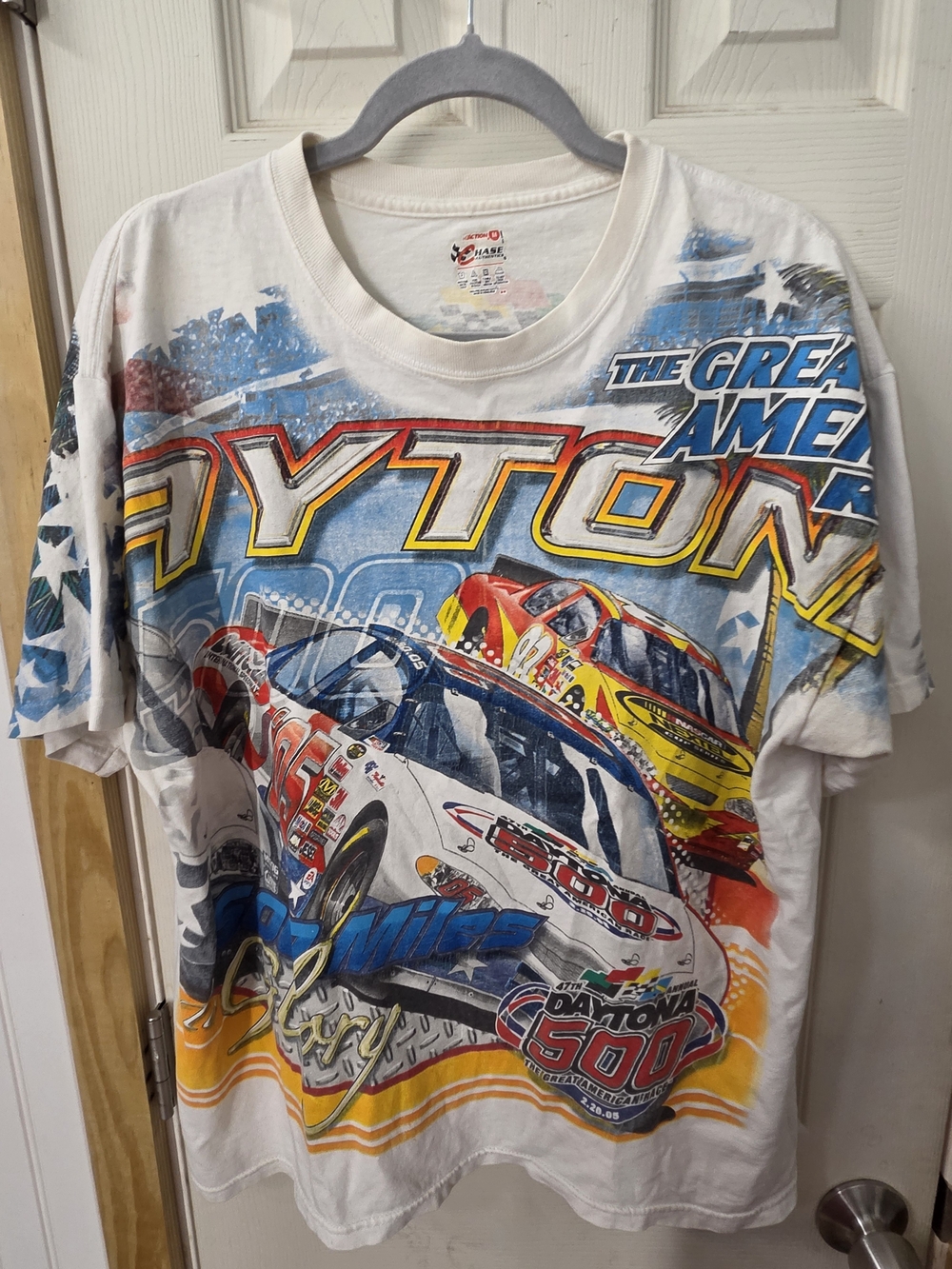 Vintage 2005 Chase Authentics Daytona 500 "The Great American Race graphic #0069